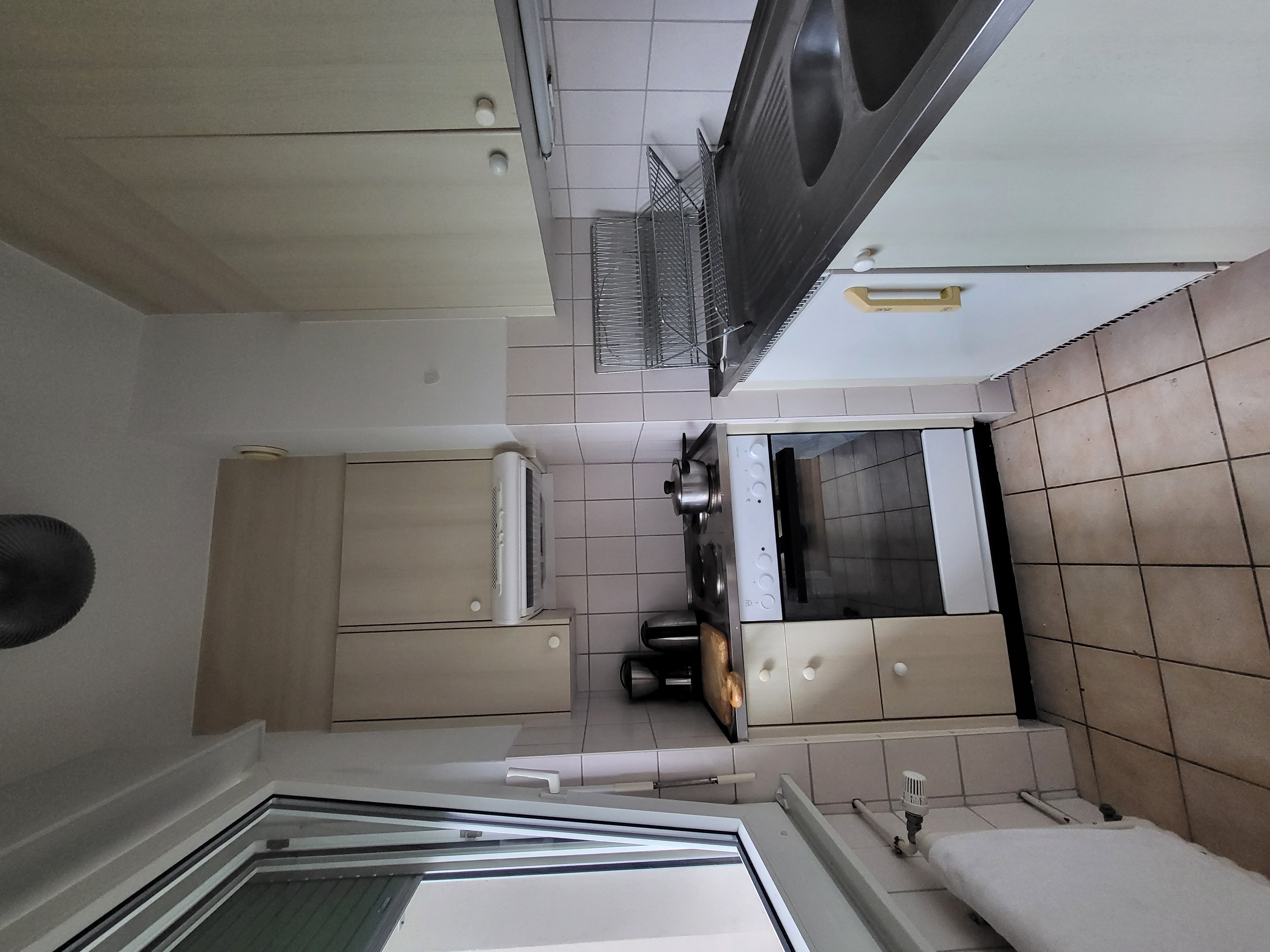 Kitchen in the apartment