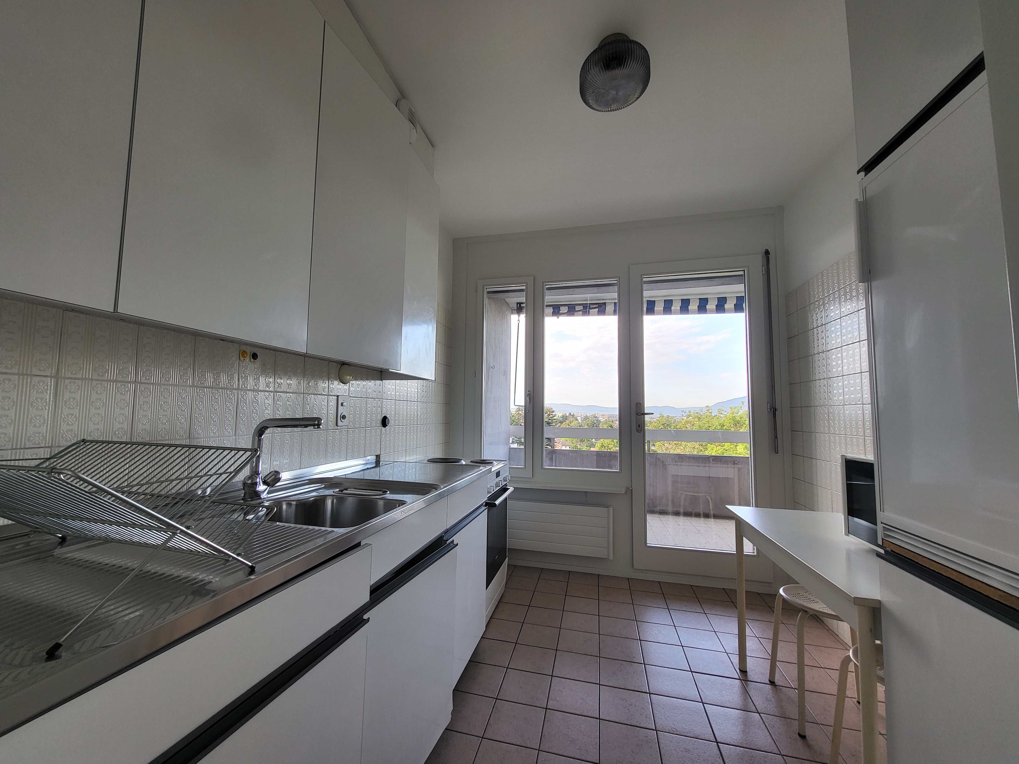Kitchen in the apartment